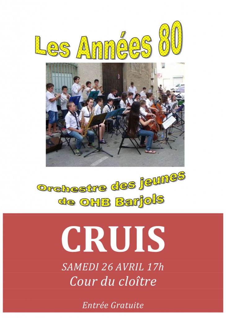 Concert Barjols